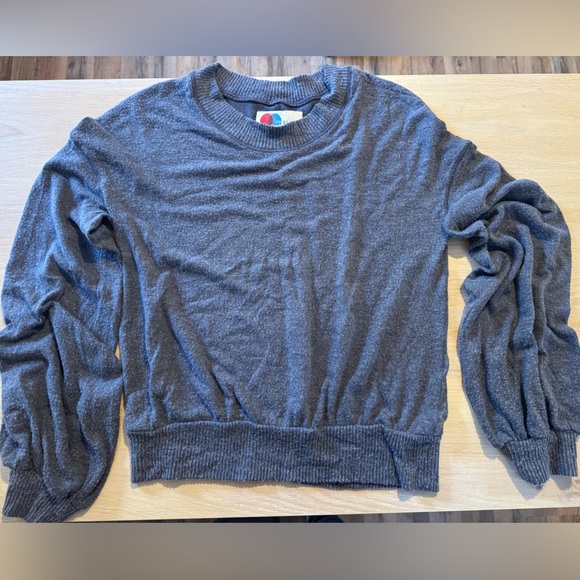 Free People Charcoal Sweater - Picture 1 of 3